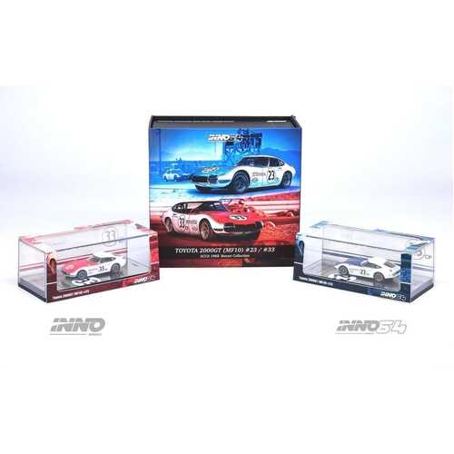 Inno 64 - Toyota 2000GT #23 & #33 SCCA 1968 Box Set Collection