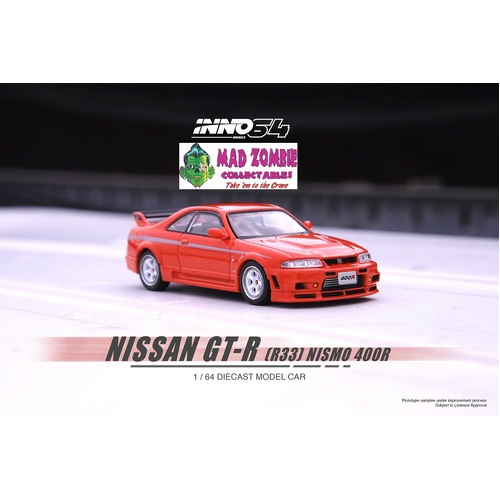 Inno 64 - Nissan Skyline GT-R (R33) NISMO 400R Super Clear Red II