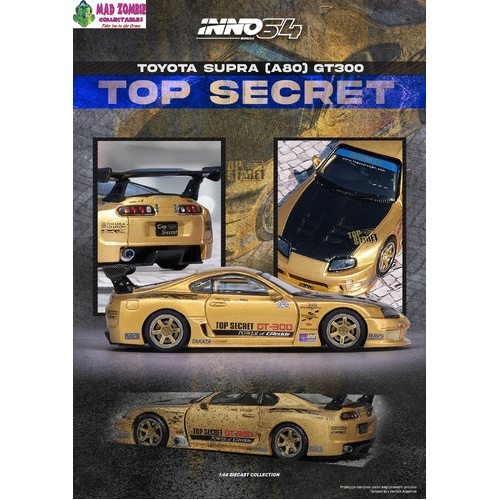 Inno 64 - TOYOTA SUPRA (A80) TOP SECRET GT300 - (PRE-ORDER)
