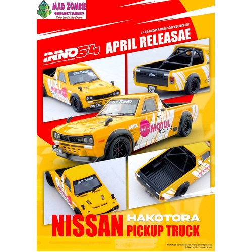 Inno 64 - NISSAN HAKOTORA PICK UP TRUCK "MOTUL"