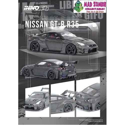 Inno 64 - NISSAN GT-R (R35) LBWK SUPER SILHOUETTE 35GT-RR Full Carbon