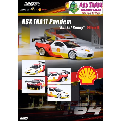 Inno 64 1:64 Scale Shell Special Edition - Honda NSX (NA1) Pandem Rocket Bunny "Shell"