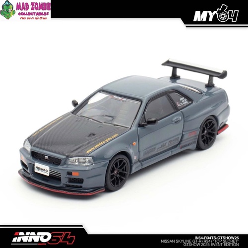 Inno64 - Nissan Skyline GT-R (R34) Top Secret GT Show 2025 Event Edition - (PRE-ORDER)