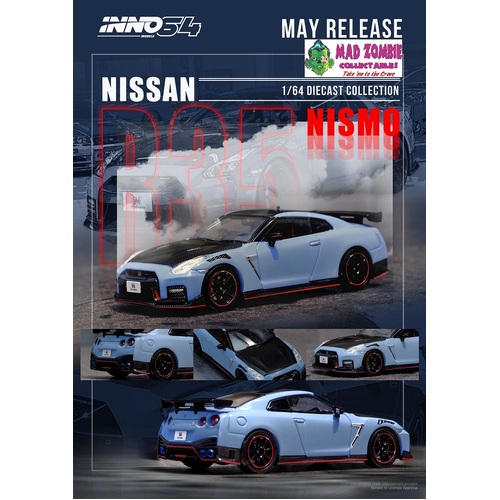 Inno 64 - NISSAN GT-R (R35) NISMO SPECIAL EDITION 2022 Stealth Gray