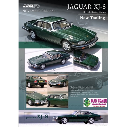 Inno 64 - Jaguar XJ-S British Racing  Green