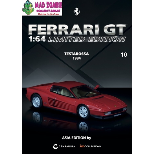 COLLAB64 - IXO Models x Tarmac Works 1/64 - FERRARI TESTAROSSA 1984 English Version - (PRE-ORDER)