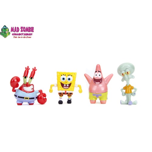 Spongebob Squarepants - 2.5" Jada MetalFig 4-Pack