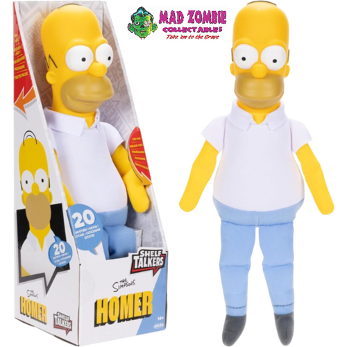 The Simpsons 12" Shelf Talkers - Homer Simpsons Talking Doll
