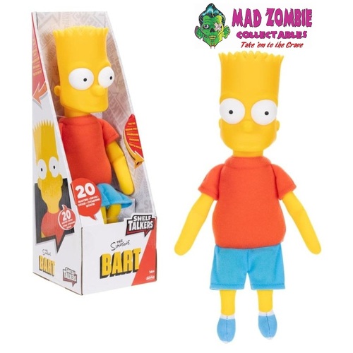 The Simpsons 12" Shelf Talkers - Bart Simpsons Talking Doll