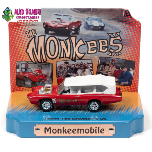 Johnny Lightning 1/64 - The Monkees Monkees Mobile With Tin Display 