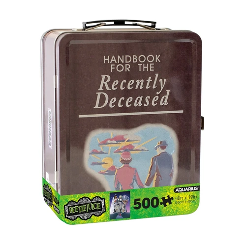 Beetlejuice Jigsaw Puzzle - Lunch Box Tin Tote