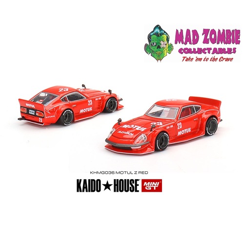 Kaido House x Mini GT 1/64 Datsun KAIDO Fairlady Z MOTUL V V2 Limited Edition