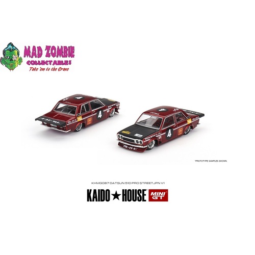 Kaido House x Mini GT 1/64 - Datsun 510 Pro Street JPN V1