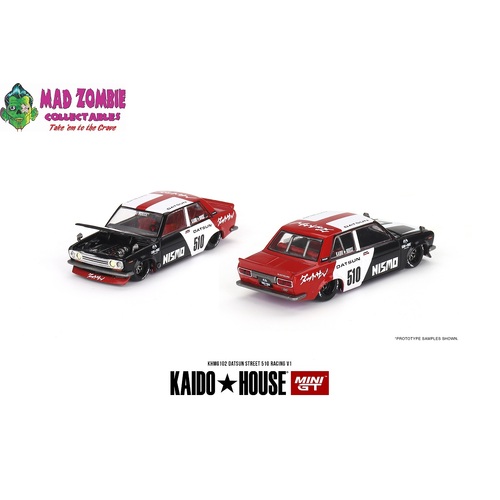 Kaido House x Mini GT 1/64 - Datsun Street 510 Racing V1