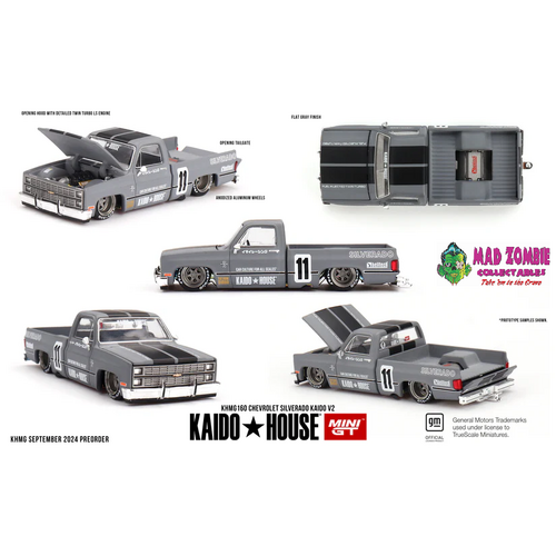 Kaido House X Mini GT 1/64 - Chevrolet Silverado KAIDO V2 - (PRE-ORDER)
