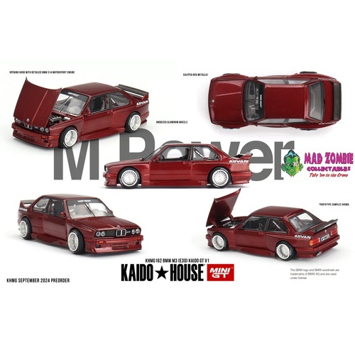 Kaido House X Mini GT 1/64 - BMW M3 (E30) Kaido GT  V1 - (PRE-ORDER)