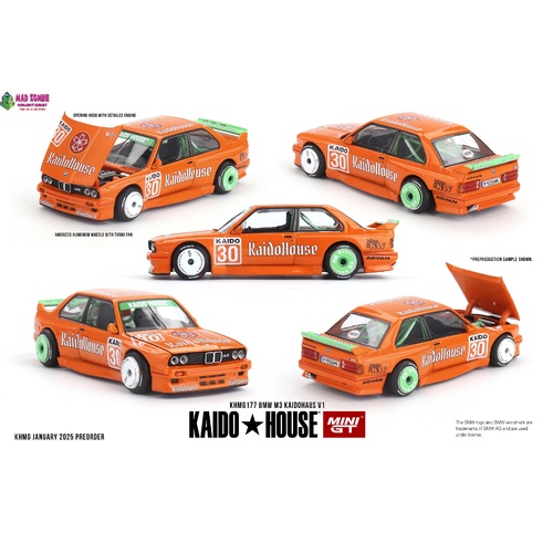MINI GT x KAIDO HOUSE 1/64 - BMW M3 KaidoHaus V1 - PRE-ORDER