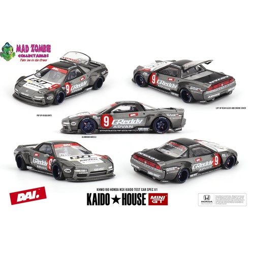 MINI GT x KAIDO HOUSE 1/64 - Honda NSX Kaido Test Car Spec V1 - PRE-ORDER