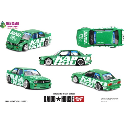 MINI GT x KAIDO HOUSE 1/64 - BMW M3  Kaido Works V2 - PRE-ORDER