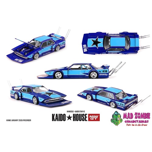 MINI GT x KAIDO HOUSE 1/64 - KAIDO STAR V2 (FACTORY SEALED) - PRE-ORDER