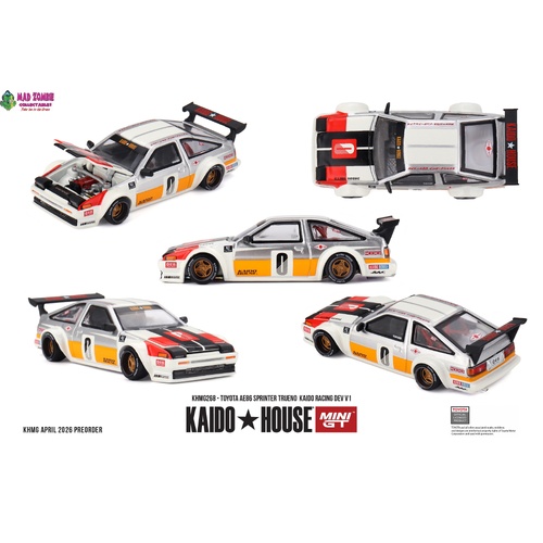 MINI GT x KAIDO HOUSE 1/64 - Chevrolet Silverado KAIDO Intimidator V2 (FACTORY SEALED) - PRE-ORDER