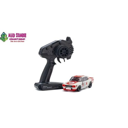 Kyosho MINI-Z 1/64  - Nissan Skyline GT-R AWD MA-020 Readyset (KPGC10) Racing 1972 No. 6 Red (PRE-ORDER)
