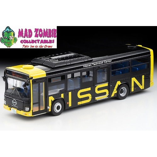 Tomica Limited Vintage Neo - LV-N245e Isuzu Erga Nissan Shuttle Bus (Ikazuchi Yellow/Black)