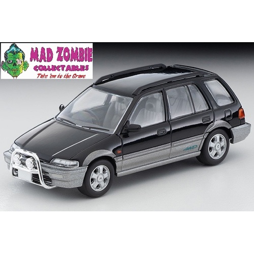 Tomica Limited Vintage Neo - LV-N293a Honda Civic Shuttle Beagle (Black / Gray) 94