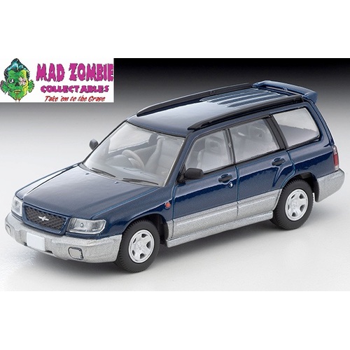 Tomica Limited Vintage - LV-N328a Subaru Forester C/20 (Navy/Gray) 1997 Model