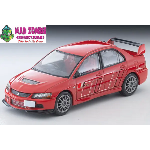 Tomica Limited Vintage - LV-N349c Mitsubishi Lancer GSR Evolution IX MR Ralliart Specification (Red) 2006 - (PRE-0RDER)