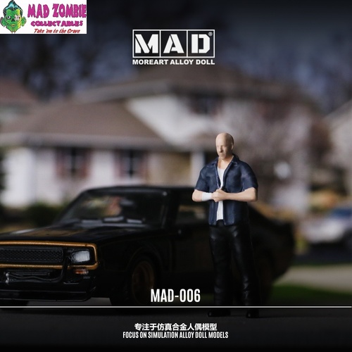 MoreArt 1/64 Scale - Fast & Furious Dom Figure (Diecast Model) - (PRE-ORDER)