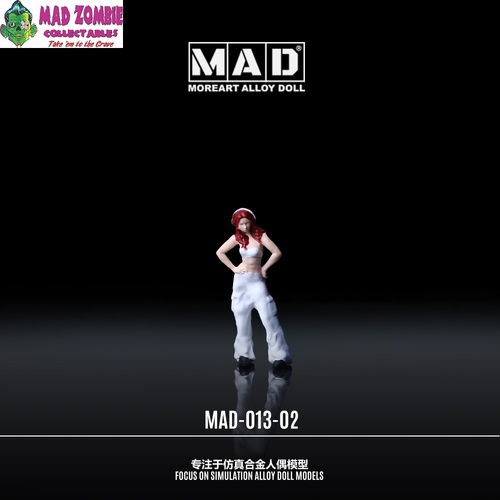 MoreArt 1/64 Scale - White Auto Mechanic (Diecast Model) - (PRE-ORDER)