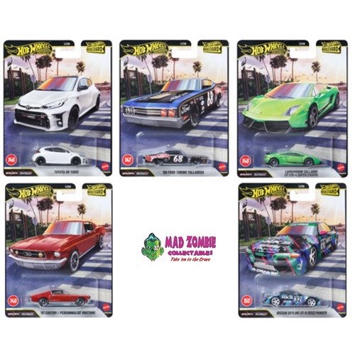Hot Wheels 1/64 Premium Boulevard Vehicle 2026 - 146 to 150 - Set of 5