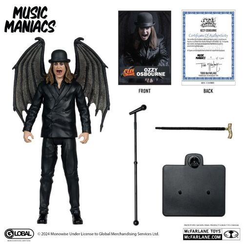 Ozzy Osbourne - Ozzy Osbourne Music Maniacs Metal 6" Scale Action Figure