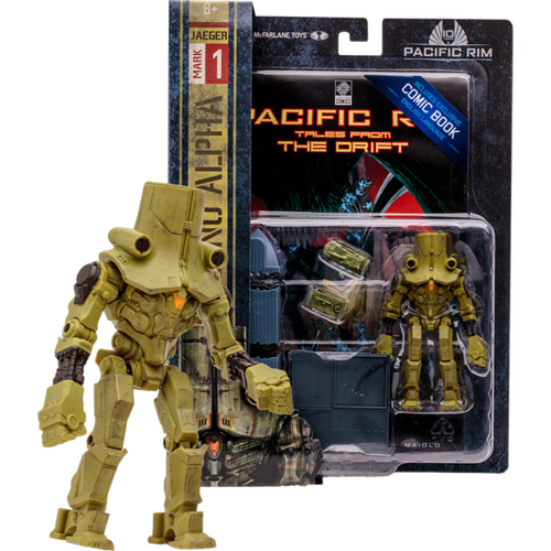 Pacific Rim - Cherno Alpha (Jaeger) 4" Scale Action Figure with Comic Book