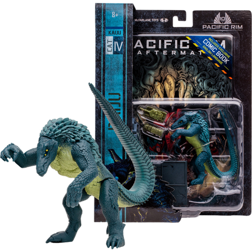 Pacific Rim - Raiju (Kaiju) 4" Scale Action Figure with Comic Book