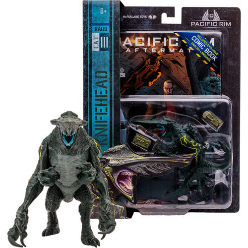 Pacific Rim - Knifehead (Kaiju) 4" Scale Action Figure with Comic Book