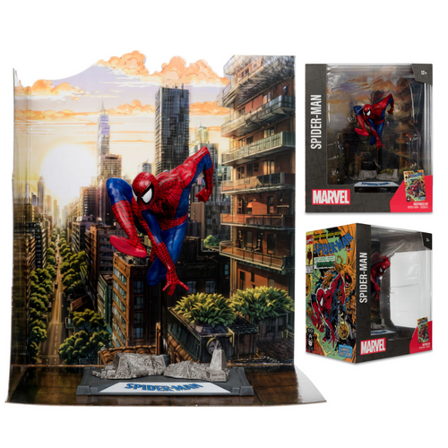 Spider-Man - Spider-Man (Spider-Man #6) by Todd McFarlane 1:10th Scale PVC Posed Figure