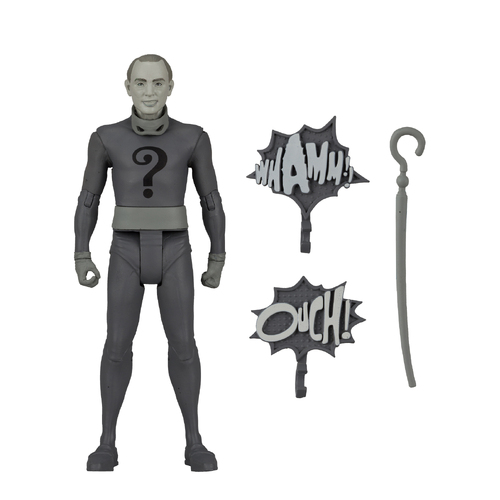 Batman 1966 - DC Retro 6" Action Figure Wv5 - The Riddler (Black & White Tv Variant)
