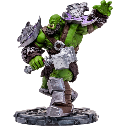 World of Warcraft - Orc Warrior & Orc Shaman (Common) 1/12th Scale Posed Figure
