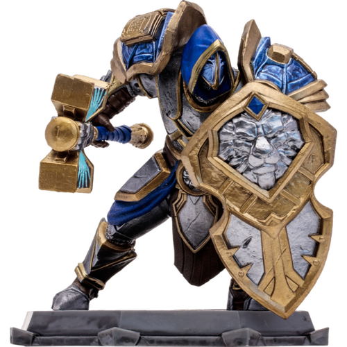 World of Warcraft - Human Warrior & Human Paladin (Common) 1/12th Scale Posed Figure