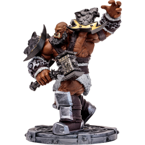World of Warcraft - Orc Warrior & Orc Shaman (Epic) 1/12th Scale Posed Figure