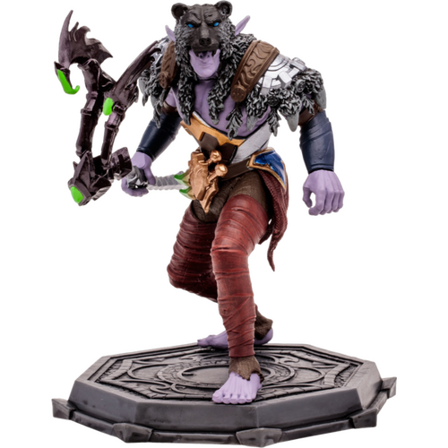 World of Warcraft - Elf Druid & Elf Rogue (Epic) 1/12th Scale Posed Figure