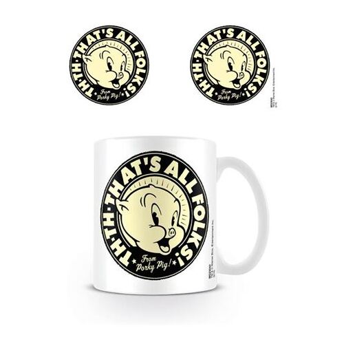 Looney Tunes Coffee Mug - That's All Folks 