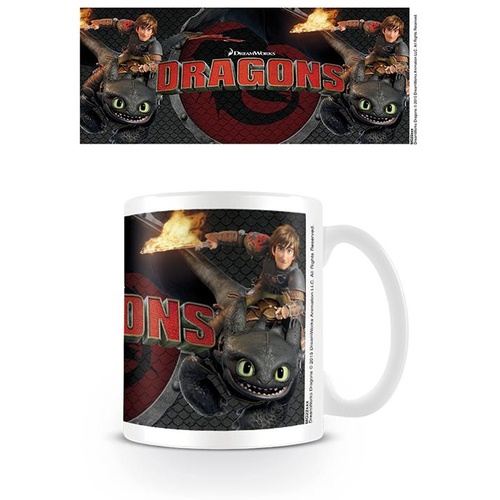 How To Train Your Dragon - Toothless & Hiccup Printed Mug