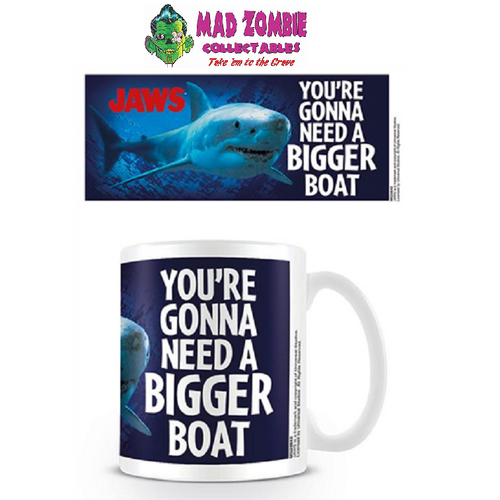 Jaws Bigger Boat Coffee Mug 