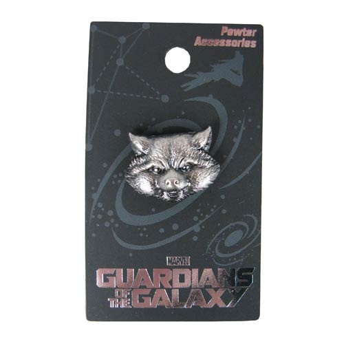Guardians of the Galaxy Rocket Raccoon Pewter Pin
