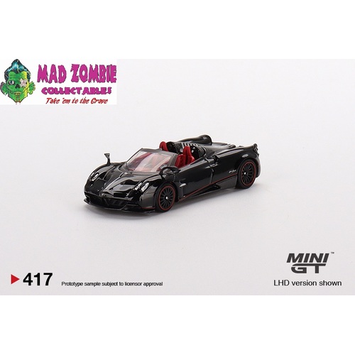 Mini GT 1/64  - Pagani Huayra Roadster Black