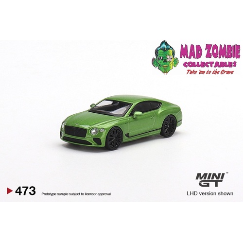 Mini GT 1/64 - Bentley Continental GT Speed 2022 Apple Green