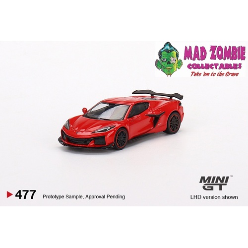 Mini GT 1/64 - Chevrolet Corvette Z06 2023 Torch Red